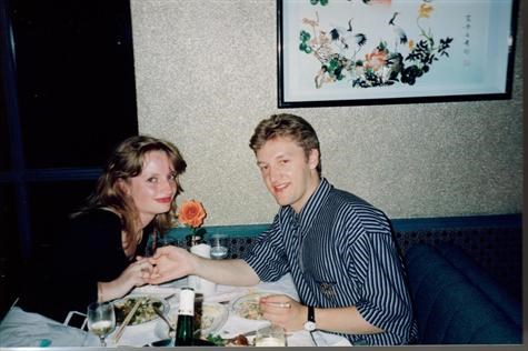 Nettie and Pete in Paris 1994