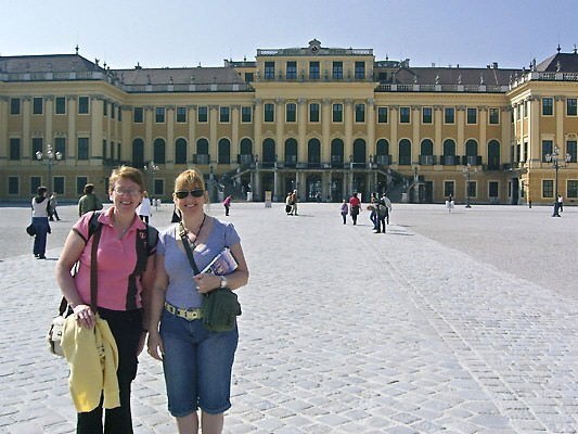 At Schonberg palace in Berlin!