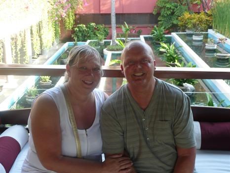 My very beautiful Husband Roy and me in Bali 2008