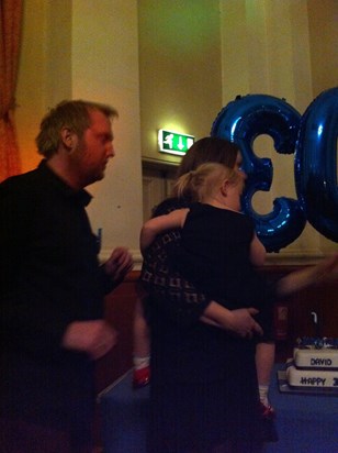 David's surprise 30th party