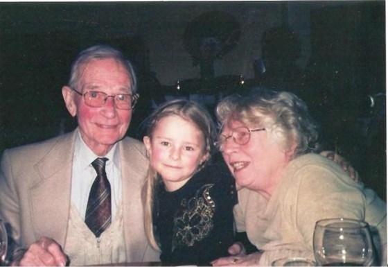 Grandad, Grannie, and me