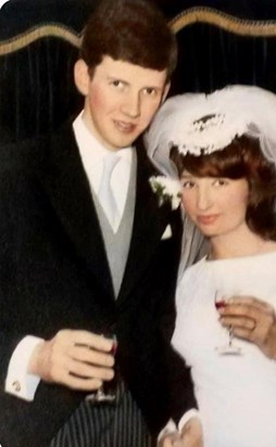 Elaine’s wedding February 1965