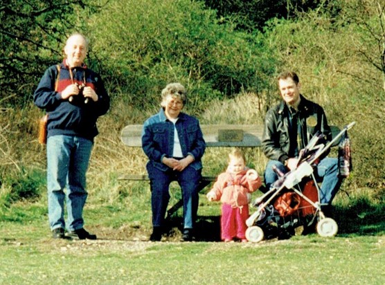 01 1997 with granddad and Barbara