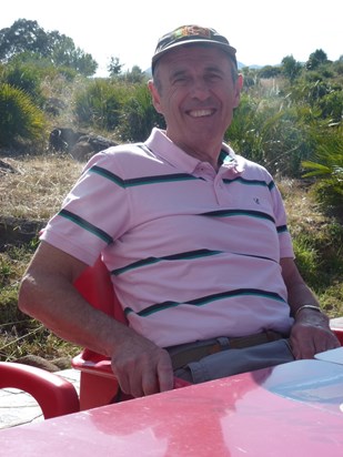 Dad on Holiday in Spain