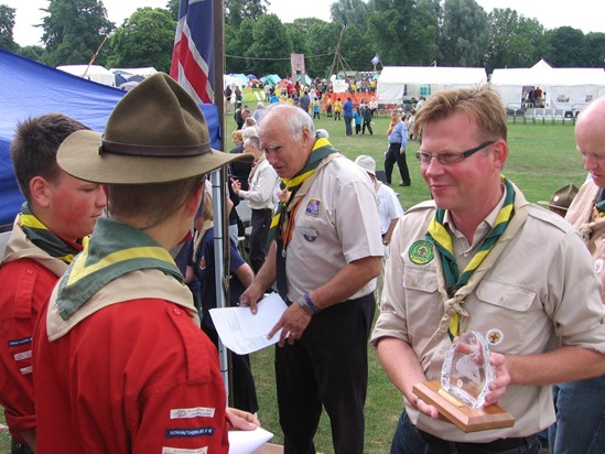 Scouting Texel visits Twickeree 2009