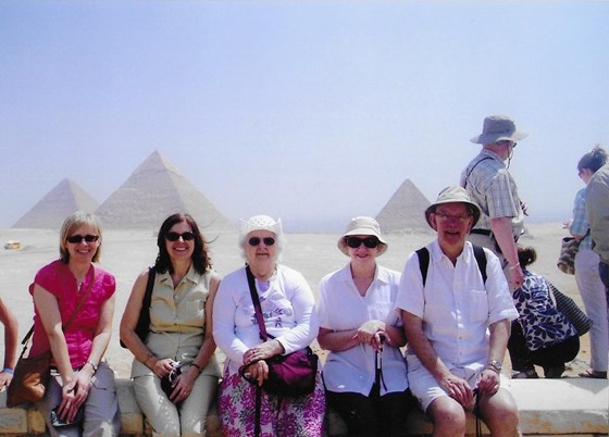 Our exciting trip to Egypt with Jenny, Hazel and Janet. Great memories.