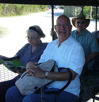 John organised a visit to an Indian Reservation driving via 'Alligator Alley' - Happy Days