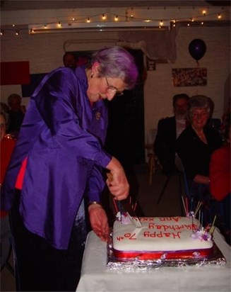 Ann270204  70th birthday