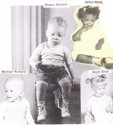 Gordon's Children: Michael, Shawn, Janice Maria and Gayle
