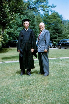 Steve with his father, Steve Clark Espie