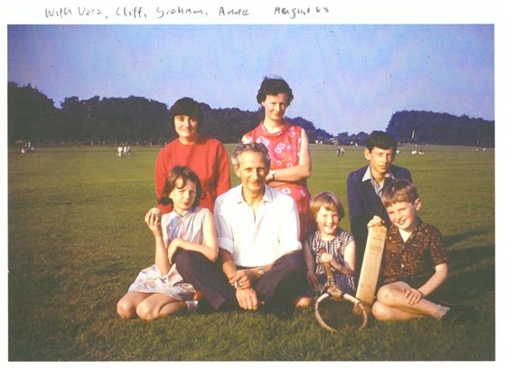 With the Wilkins family 1968