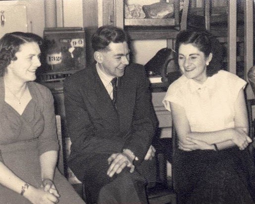 Barbara, Alfred and Audrey