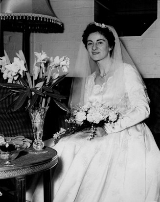 Wedding day 3rd March 1956