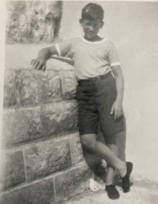 Dad as a young lad