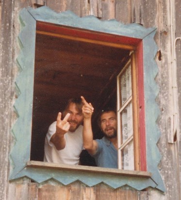 Doug and Richard McHardy in Sallanches, France