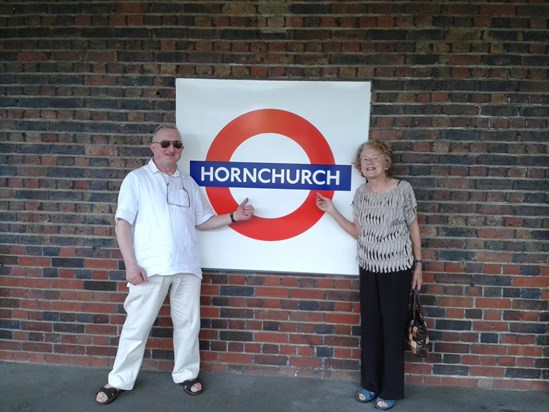 2014: with brother Sean, Hornchurch 