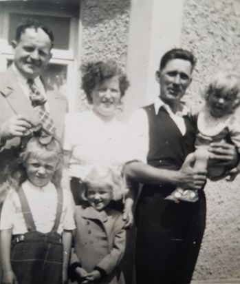 1951 Family & Uncle Jack, Cavan