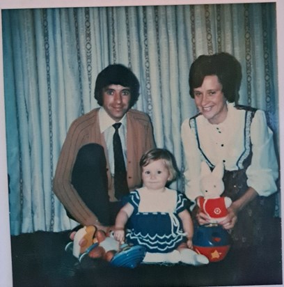 1976: Colettes first birthday, Maghull