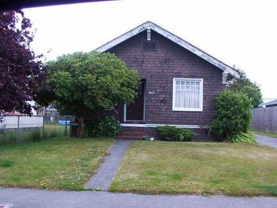 Dads home in Eureka California.  The bay was visible from the front porch until more housing went up