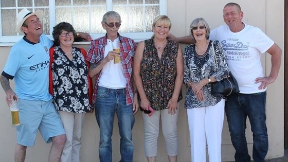 Robert, Sue, Richard, Elaine, Irene (Mum), Raymond (Noddy)