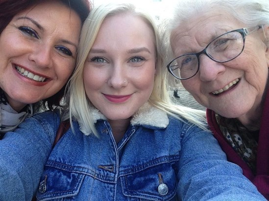 mom, me & nan