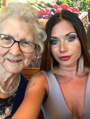 Tilly & Nan on cruise 