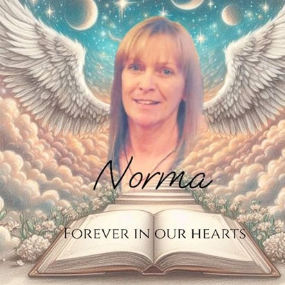 continue to watch over your amazing family So we are not saying goodbye. We will say until we all meet up again one day see you later Norma x Debs , Darren and Michael xxxxxx