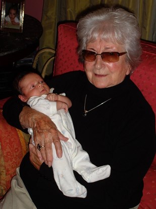 Nana with Kamran September 2005