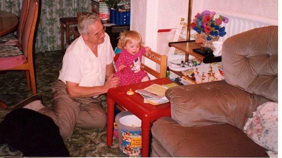 Anna and Granddad