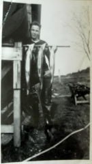 Orrie Steelhead Catch 1951