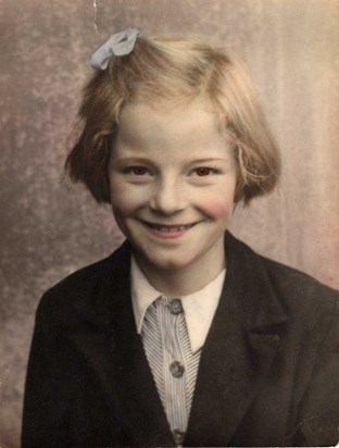 Jill as a young girl