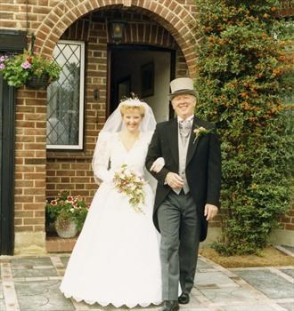 Proud Dad and Helen 16 September 1989