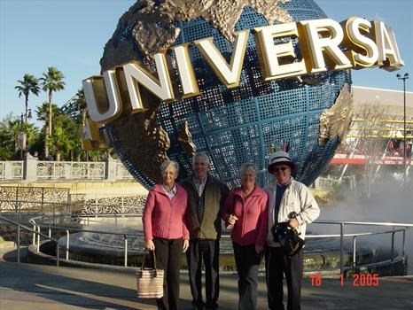 Universal Studios Florida January 2005 with Jean and Tony