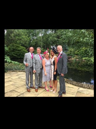 Our fantastic 4 children and our new son-in-law on 11 June 2017.