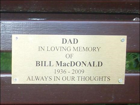 dads bench