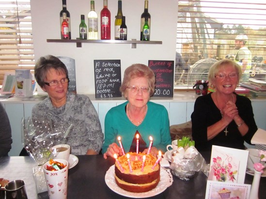 Edna's 70th Birthday Celebration with friends