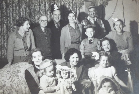 Family Christmas c1950