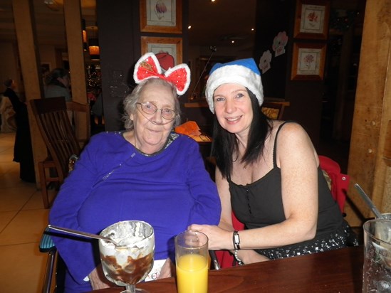 Mum and  me Christmas 2014