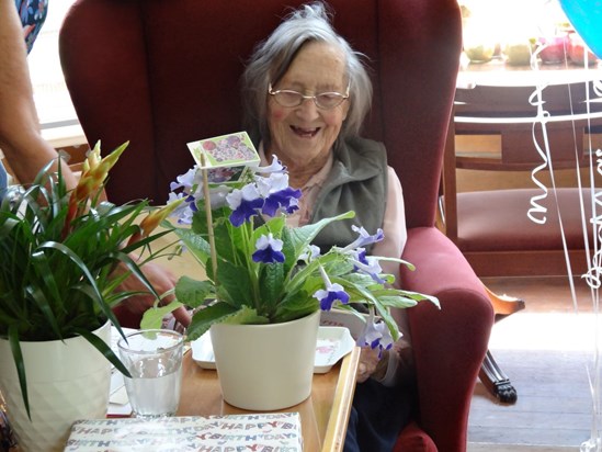 Mum on her 93rd birthday 1st June 2018