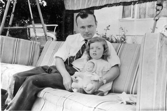 Allison with her Dad, Stuart