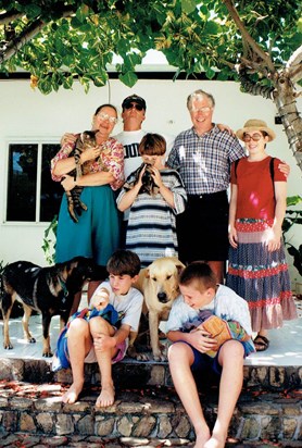 1997 03 with Lockie, J oe, Vanessa, Adam, Michael &  David
