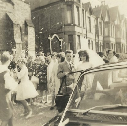 Wedding Day - 12th September 1964