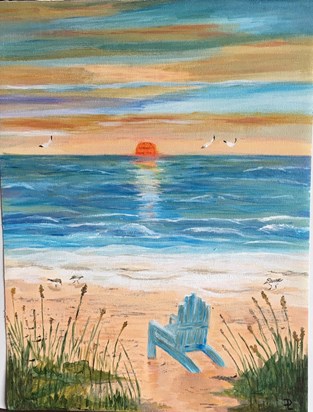 The Empty Beach Chair