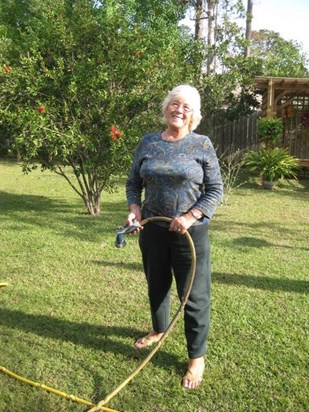 One of Shirley’s favorite places- The Garden