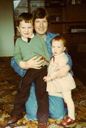Kathryn, Gareth & Bethan - 1983