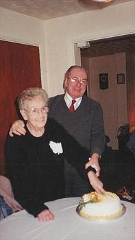 Gran on her golden wedding anniversary