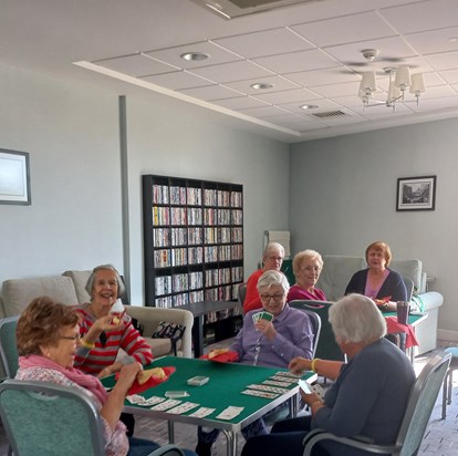 Birthday Cake and Canasta