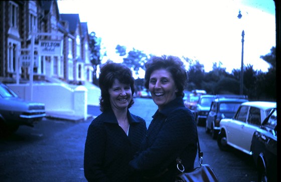 9-23-2012 118 Mom and Pat Whipps, Goodrington, Devon.