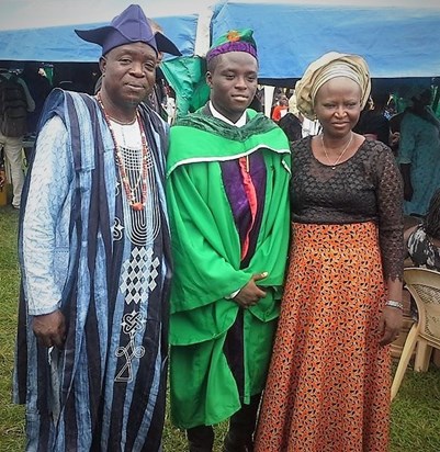Niyi's graduation