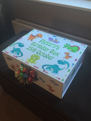 Henry's birthday box